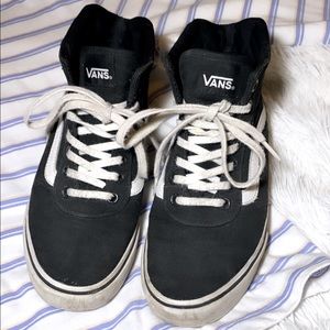Vans black high tops